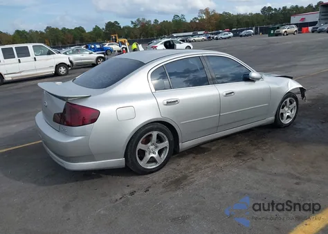 2003 Infiniti G35 Luxury Leather from USA, damaged, VIN JNKCV51E33M333634